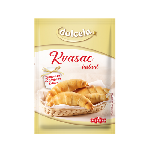 Dolcela Instant suhi kvasac 7 g 4+1 Gratis slika 1