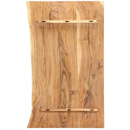 Vrh za kupaonski ormarić od bagremovog drva 100x52x3,8 cm slika 14