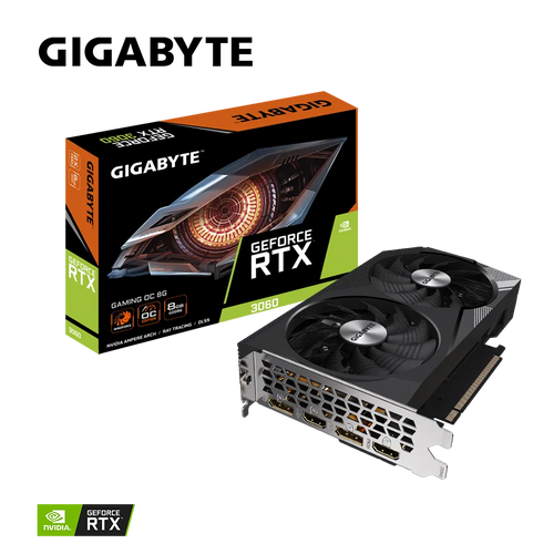 Grafička kartica GIGABYTE GeForce RTX 3060 GAMING OC 8G, 8GB GDDR6, PCI-E 4.0 slika 1