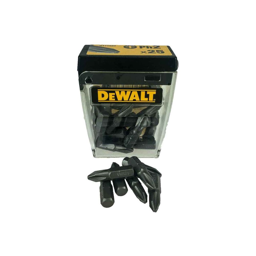 BIT nastavki u kutiji 25mm PH2 25 kom Dewalt DT71522 slika 1