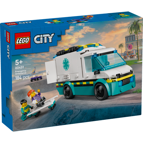 LEGO® CITY 60451 Kola hitne pomoći slika 1