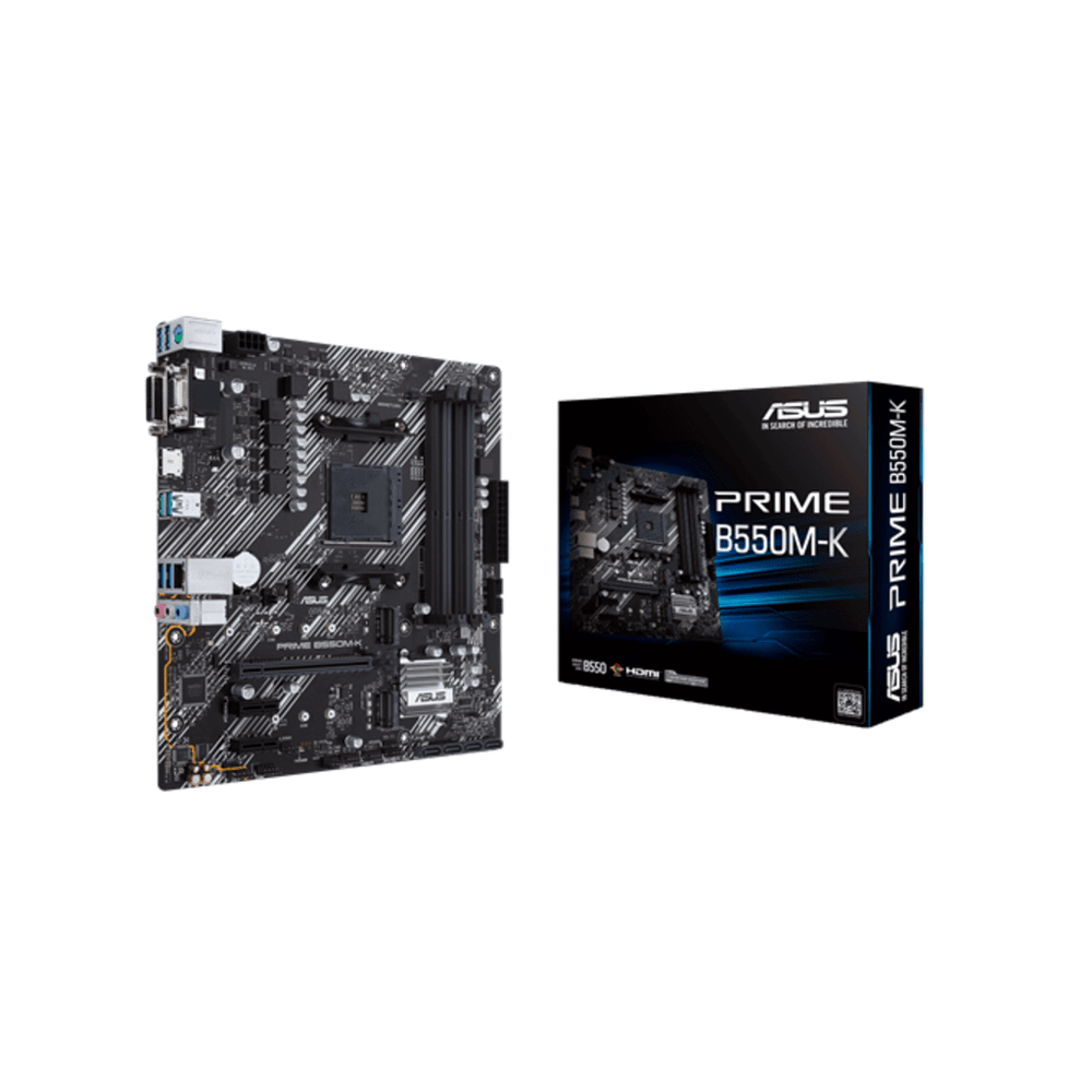 ASUS MB PRIME B550M-KAMD B550;AM4;4xDDR4VGA,DVI,HDMI;RAID;micro ATX slika 1