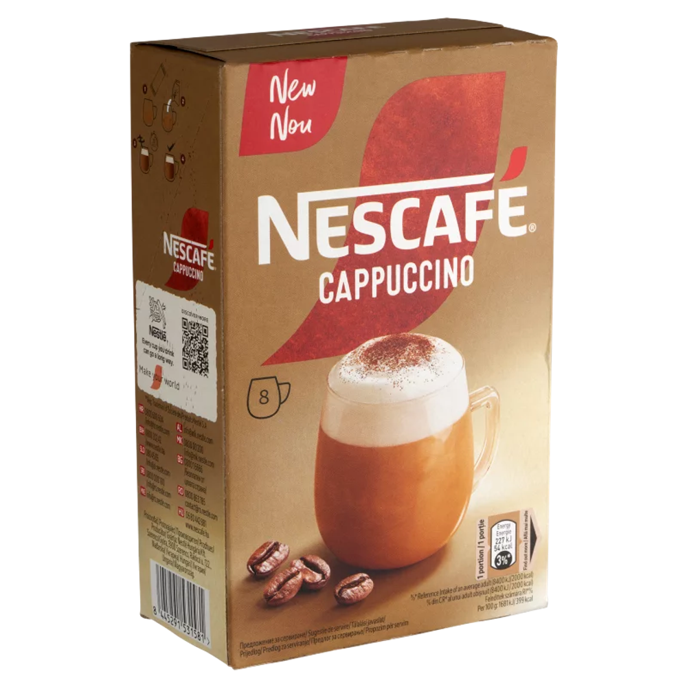 Nescafe napitak Cappuccino Box 8x13,5g slika 1