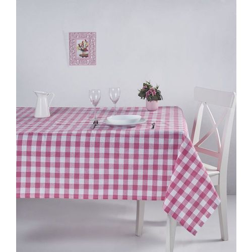 Kareli 160 - Pink Pink Tablecloth slika 1