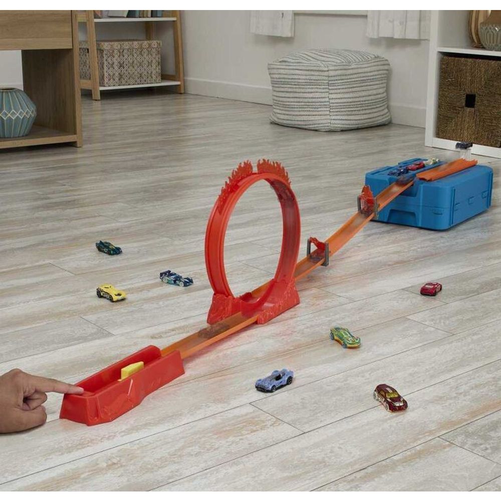 Hot Wheels Track Builder Flame Stunt Pack - Vatreni podvig slika 5