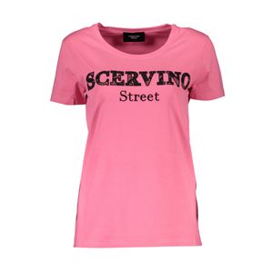 SCERVINO STREET WOMEN'S SHORT SLEEVE T-SHIRT PINK