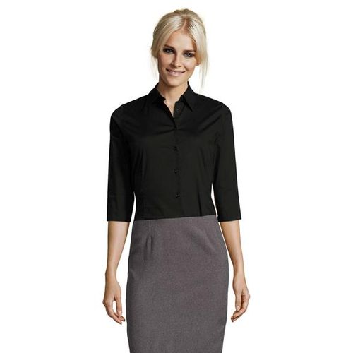 EFFECT ženska košulja sa 3/4 rukavima - Crna, XL  slika 1