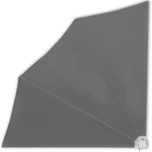 Sklopiva bočna tenda siva 140 x 140 cm slika 20
