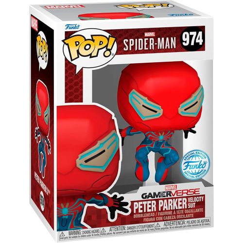 POP figure Marvel Spider-Man Peter Parker Exclusive slika 2