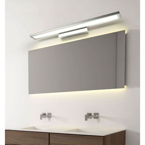 LED KUPAONSKA ZIDNA svjetiljka NAD OGLEDALOM 40CM APP839-1W FLAT Chrom slika 6