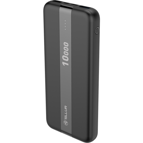 Tellur POWER BANK PBC103, 10000mAh, 2xUSB+TYPE-C+MicroUSB BLACK slika 1