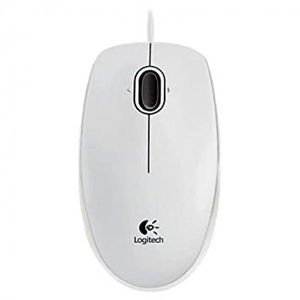 Logitech Miš Optical B100 White USB