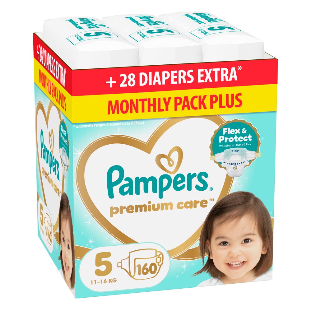 Pampers Premium Care pelene mjesečno pakovanje slika 4