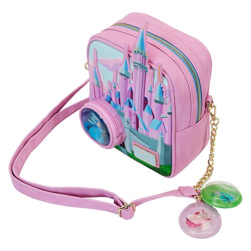 Loungefly Disney Torba s Vitrazom Dvorca Uspavane Ljepotice i Tri Dobre Vile slika 3