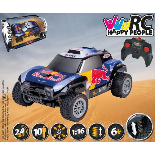 HAPPY PEOPLE mini jcw buggy red bull na daljinsko upravljanje 30045 slika 2