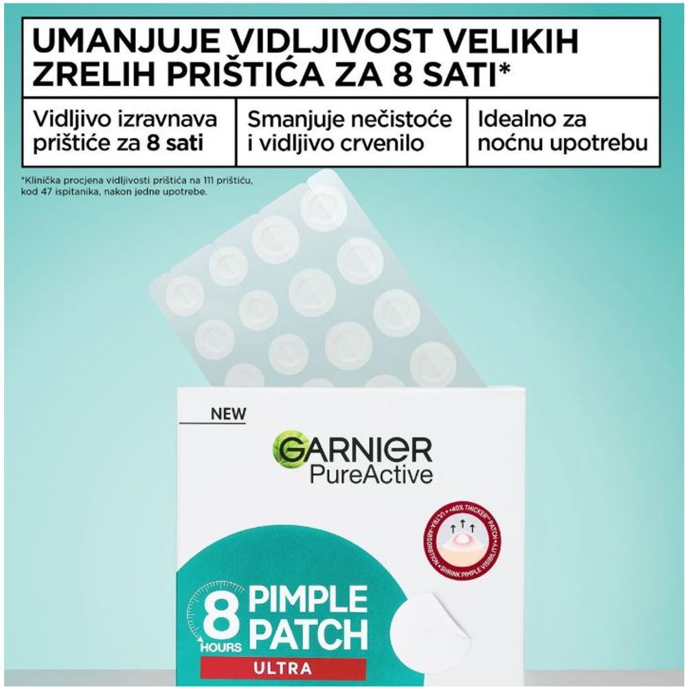 Garnier Flasteri za bubuljice Pure Active Ultra flasteri , 22 kom. slika 9
