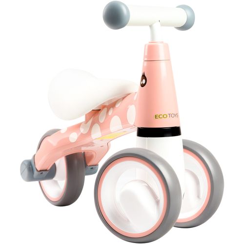 Dječji bicikl EcoToys bez pedala flamingo slika 2