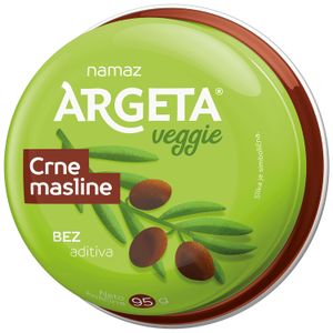 Argeta veggie crna maslina 95g 