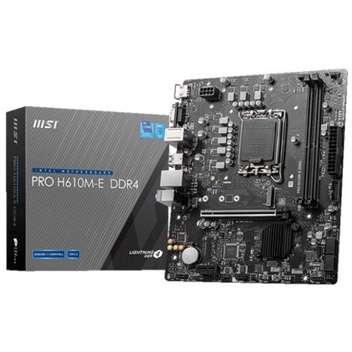 Asus 1700 MSI PRO H610M-E DDR4 slika 1