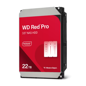 WD hard disk 22TB SATA3, 6Gb/s, 7200, 512MB RED PRO