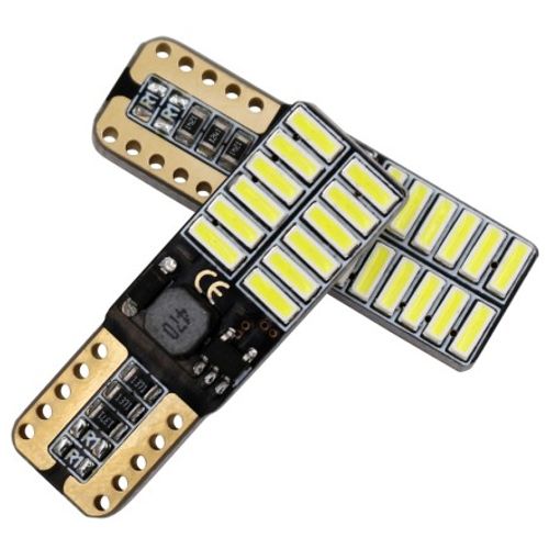 Led sijalica Canbus T10 (2 kom) 24SMD slika 2