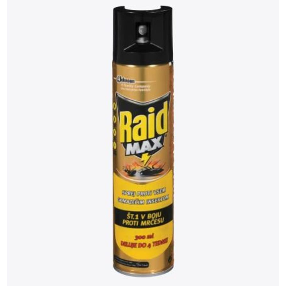 Raid Max Sprej Protiv Mrava i Žohara 300ml slika 1