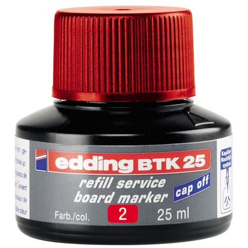 Refil za board marker Edding BTK 25 ml Crveni slika 1