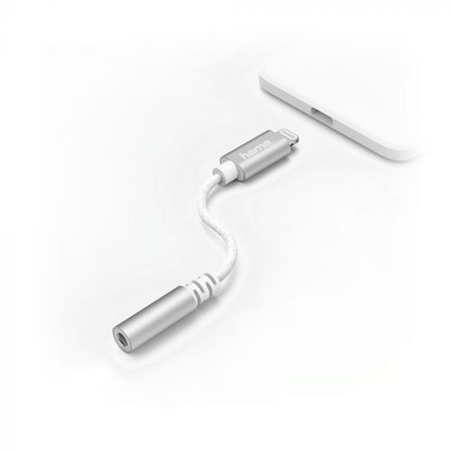 Hama iPhone Lightning Adapter na 3.5mm zenski dzek beli slika 2