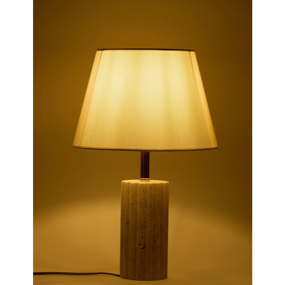 Lampa za sto Astra - boje: krem zlatna slika 1