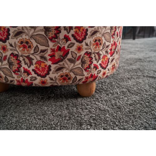 Aria Puf Silindar Multicolor Pouffe slika 4