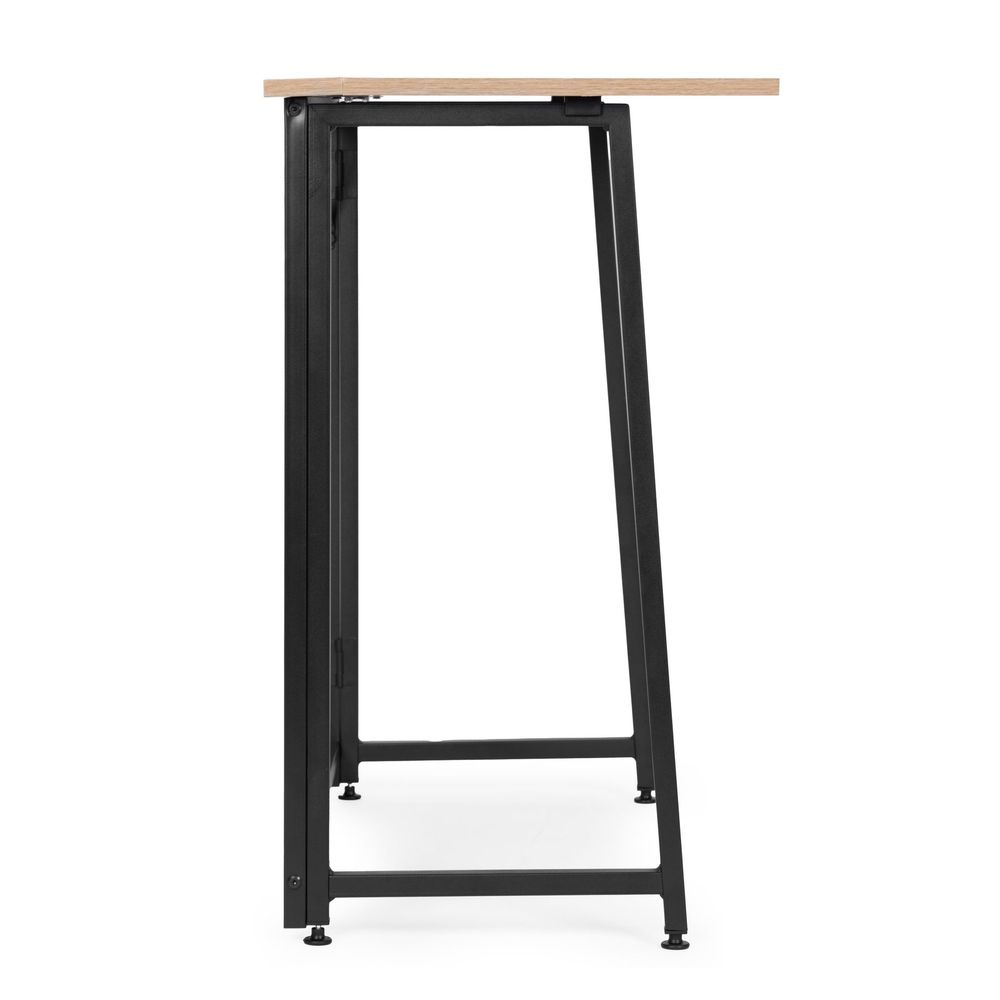 ModernHome sklopivi računalni stol 80 × 45 cm za laptop – loft stil slika 7