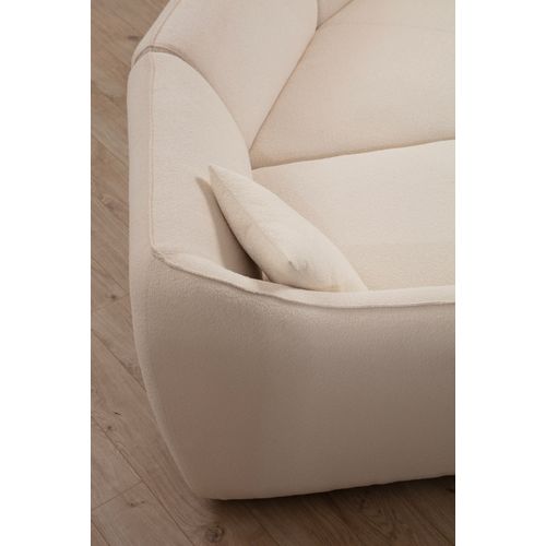 Ugaona Sofa 'Mentıs Corner 6 (L1+2Xr)' u Krem Boji slika 3