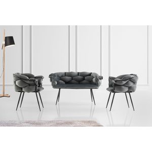 Balon - 2129 Dark Grey
Black Sofa Set
