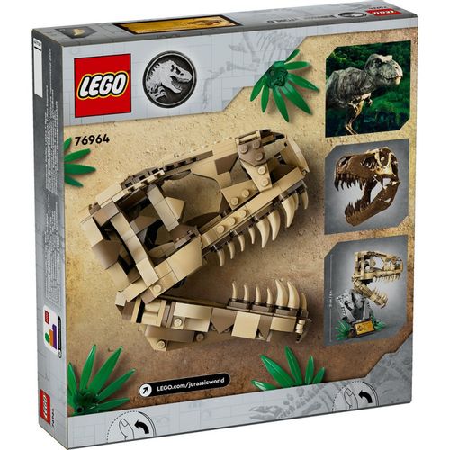 Lego Jurassic World Dinosaur Fossils T Rex Skull slika 2