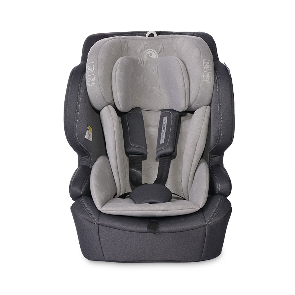 Lorelli Autosjedalica Andromeda 76-150cm Isofix, Cool Grey Stars slika 2