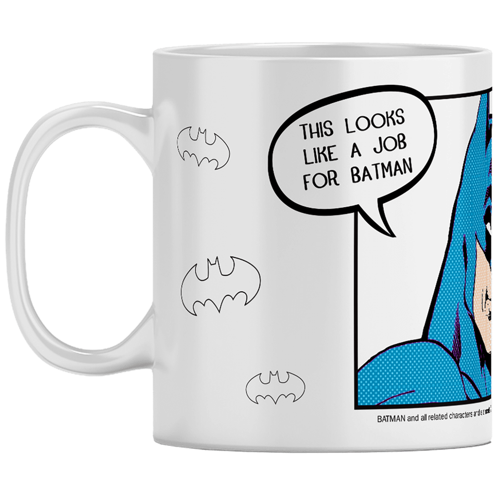 DC Šolja, Batman, 330 ml - Batman 056 DC White mug slika 2