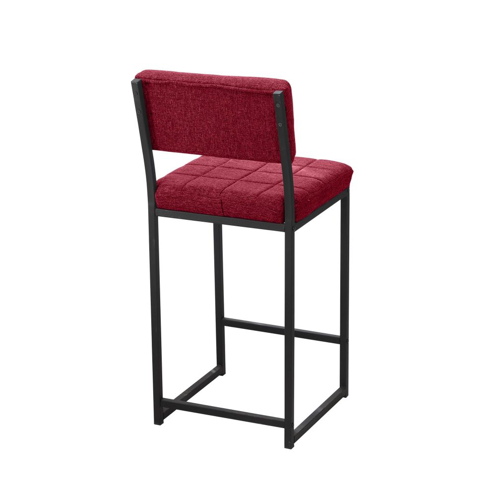 Retro Barska Stolica - Boja: Burgundac slika 8