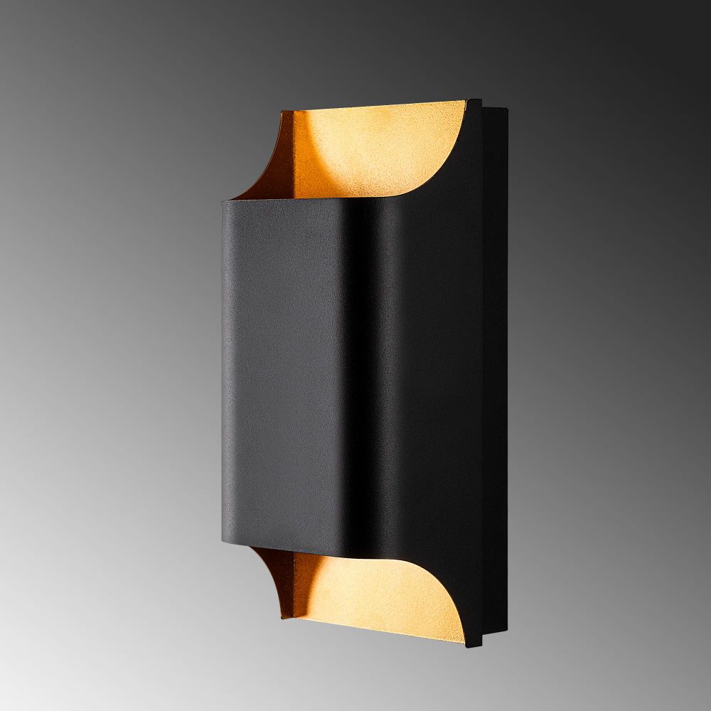 Zidna Lampa Bera - 15311, boje: Crna slika 7