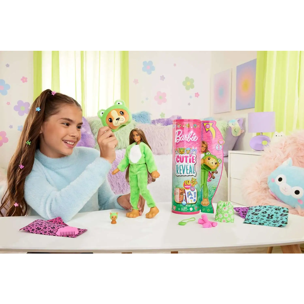 Barbie Lutka Cutie Reveal - Psić u žabi slika 6