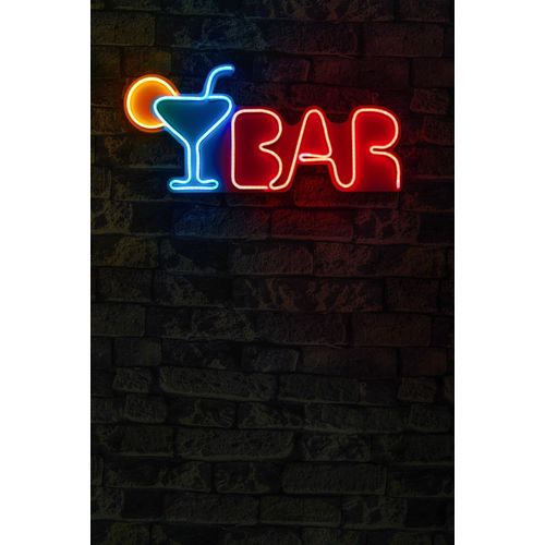 Bar - Multicolor Multicolor Decorative Plastic Led Lighting slika 3