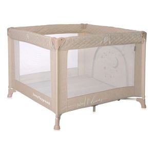 Lorelli Ogradica Sunny Playground - Fog Beige Star 100x100x74cm