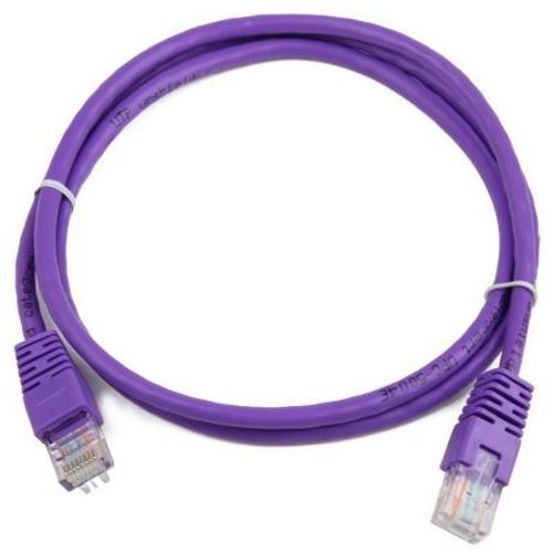 PP12-1M/V Gembird Mrezni kabl, CAT5e UTP Patch cord 1m purple slika 1