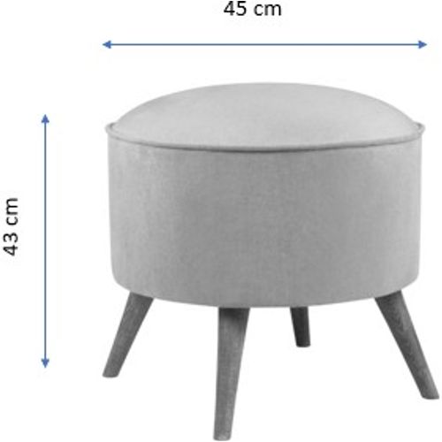 Buena Park - Mustard Mustard Pouffe slika 5