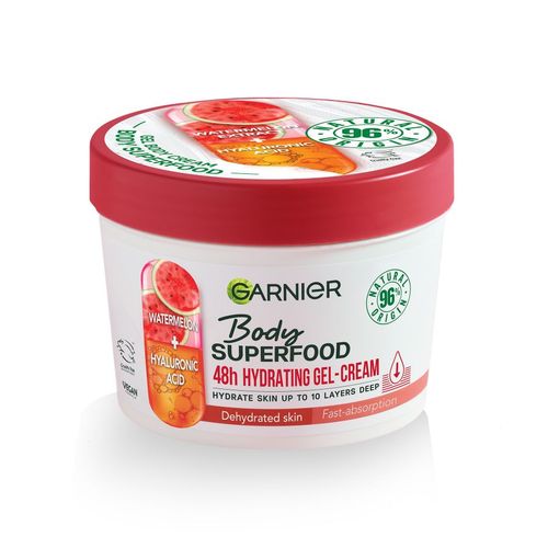 Garnier Body Superfood gel-krema za tijelo lubenica 380ml  slika 1