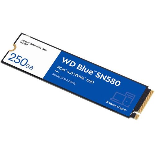 SSD WD Blue SN580 NVMe SSD 250GB M.2, WDS250G3B0E slika 1
