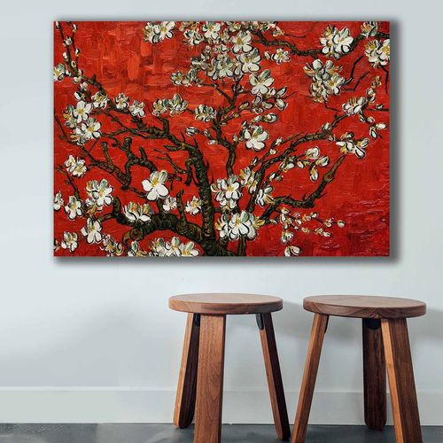 70100VANGOGH075 Multicolor Decorative Canvas Painting slika 1