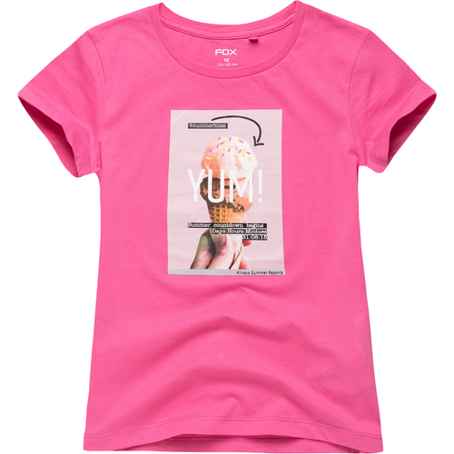 FOX Majica za devojčice Yum roze slika 1