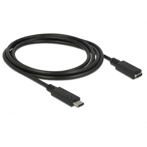 Delock USB kabel USB 3.2 gen. 1 (USB 3.0) USB-C® utikač, USB-C® utičnica 1.50 m crna  85534 slika 3