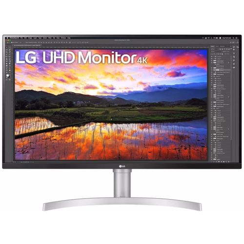 LG 32UN650P-W Monitor 31.5" IPS 3840x2160 60Hz 5ms GtG HDMIx2 DP Freesync VESA visina zvučnici slika 1