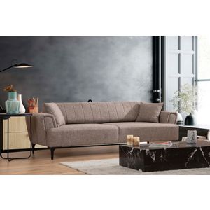 Hamlet - Light Brown Light Brown 3-Seat Sofa-Bed